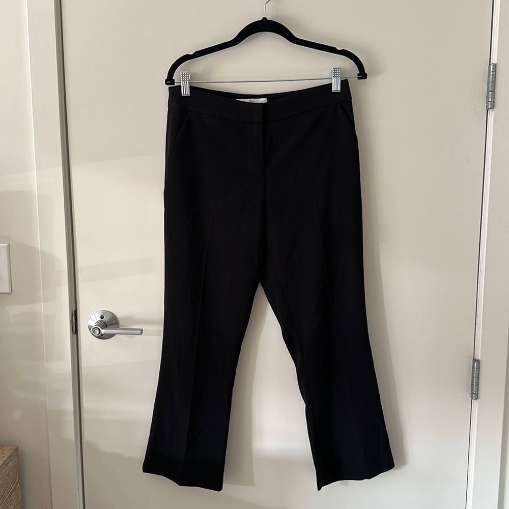 Amanda Uprichard Trousers in Black Crepe